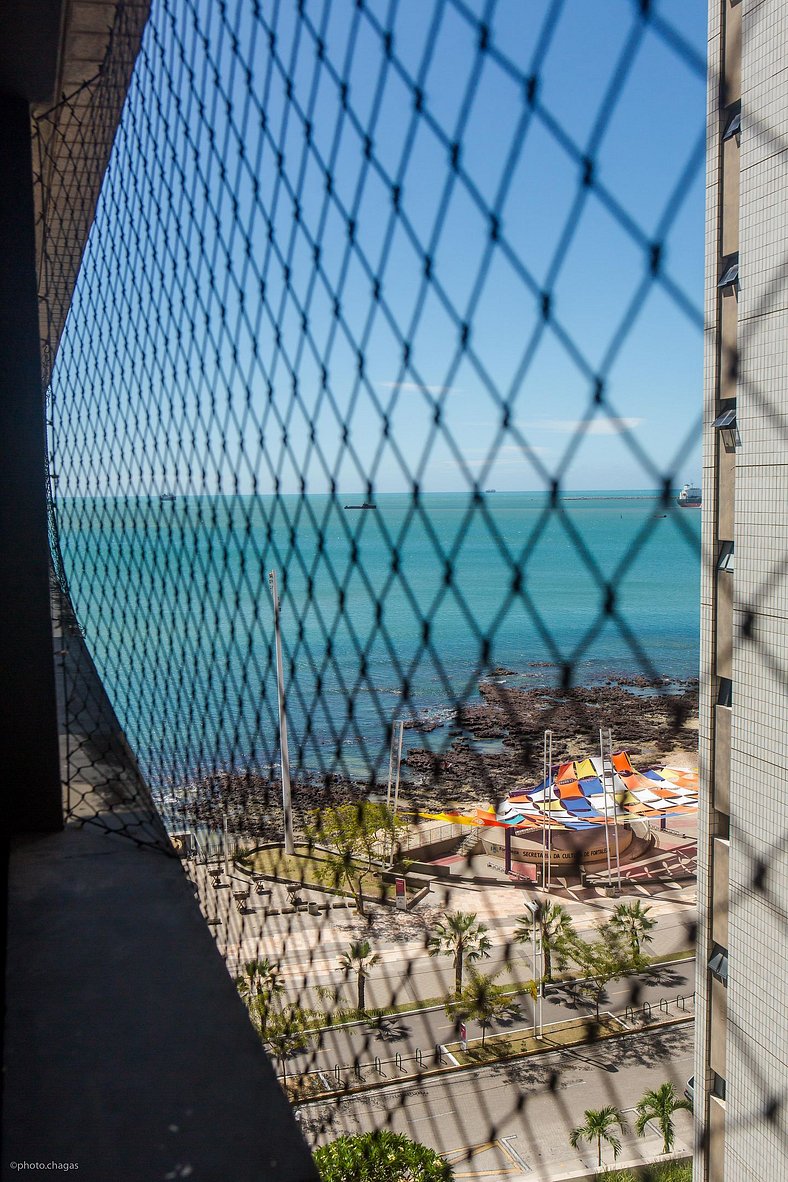 Flat Moderno e Elegante na Beira Mar de Fortaleza