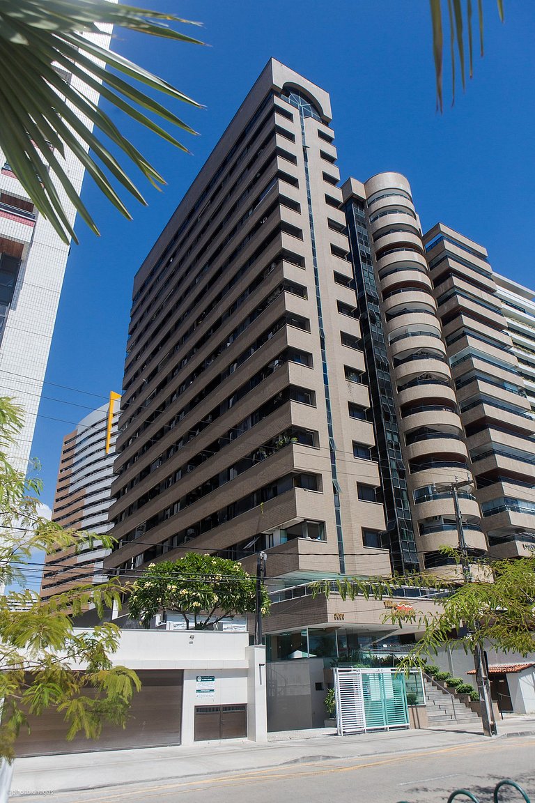 Flat Moderno e Elegante na Beira Mar de Fortaleza