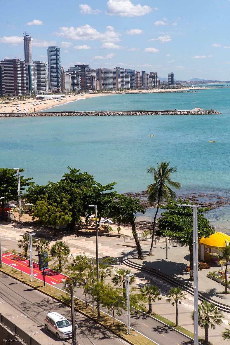 Flat Moderno e Elegante na Beira Mar de Fortaleza