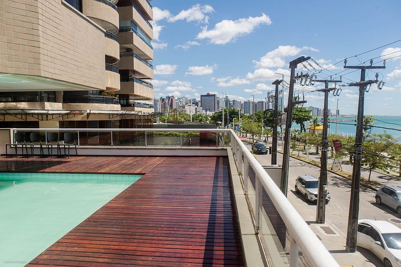 Flat Moderno e Elegante na Beira Mar de Fortaleza