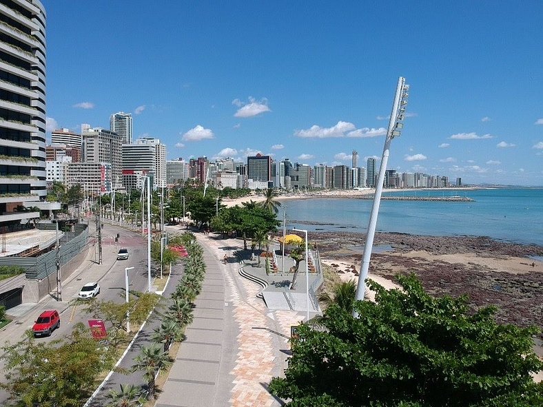 Flat Moderno e Elegante na Beira Mar de Fortaleza