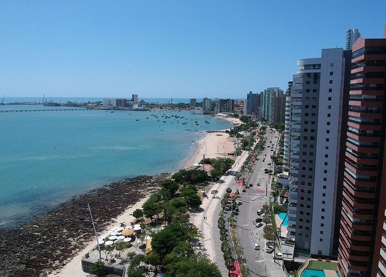 Flat Moderno e Elegante na Beira Mar de Fortaleza